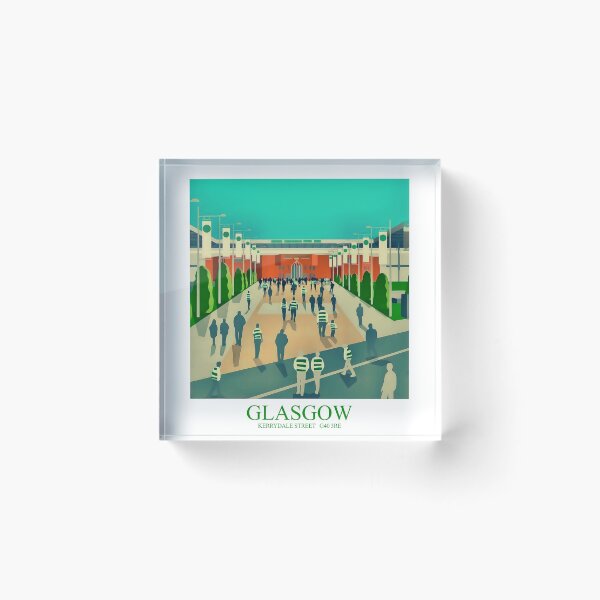Item preview, The Celtic Way White Framed Poster Canvas Sticker designed and sold by thebeardedscot.