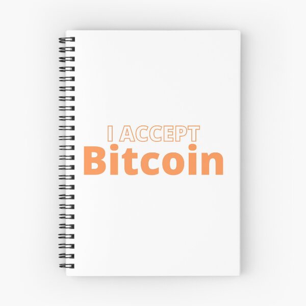 Item preview, I Accept Bitcoin designed and sold by Scubaloppy.