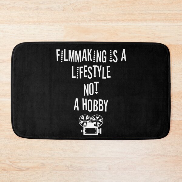 Item preview, filmmaking is a lifestyle not a hobby, filmmaking lovers, filmmaking art, filmmaking camera designed and sold by Dkh Fashion.