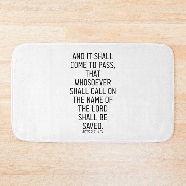 Item preview, Acts 2:21 KJV designed and sold by Logosdesignshop.