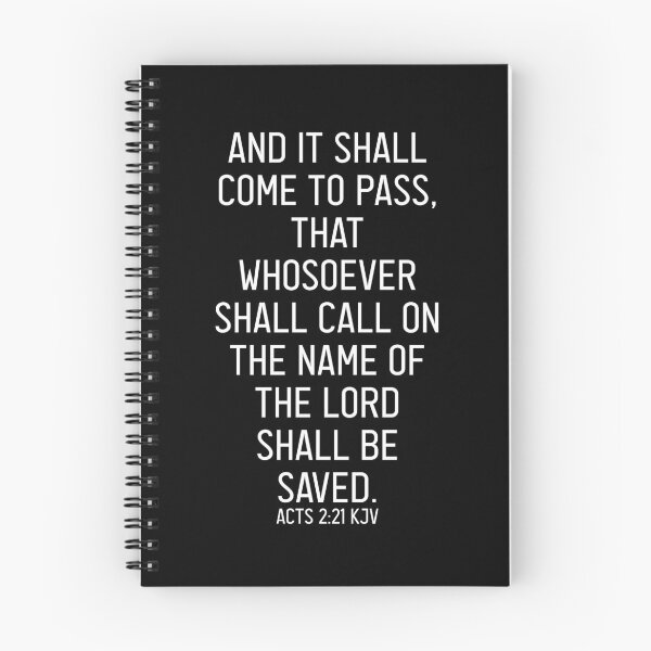Item preview, Acts 2:21 KJV designed and sold by Logosdesignshop.