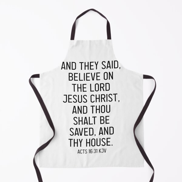 Item preview, Acts 16:31 KJV designed and sold by Logosdesignshop.