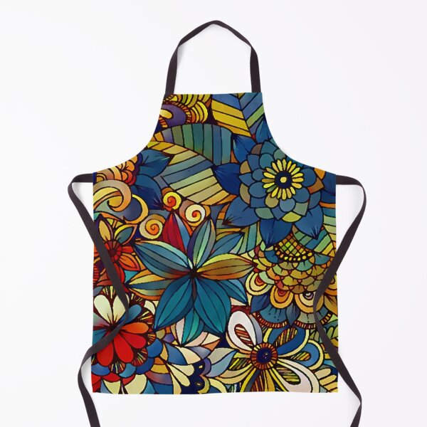 Artikelvorschau, Blaues Blumenmuster entworfen und verkauft von ClassicalAnime.