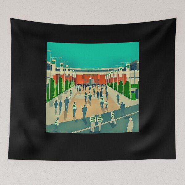 Item preview, The Celtic Way Parkhead Phone Cover Scarf designed and sold by thebeardedscot.