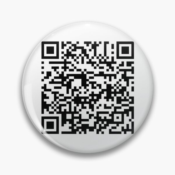 Item preview, never gonna give you up QR code designed and sold by halloweird.