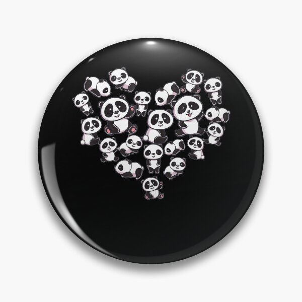 Item preview, Panda Bear Lover Heart designed and sold by whitneyiott9632.