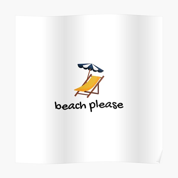 Beach Puns Posters Redbubble