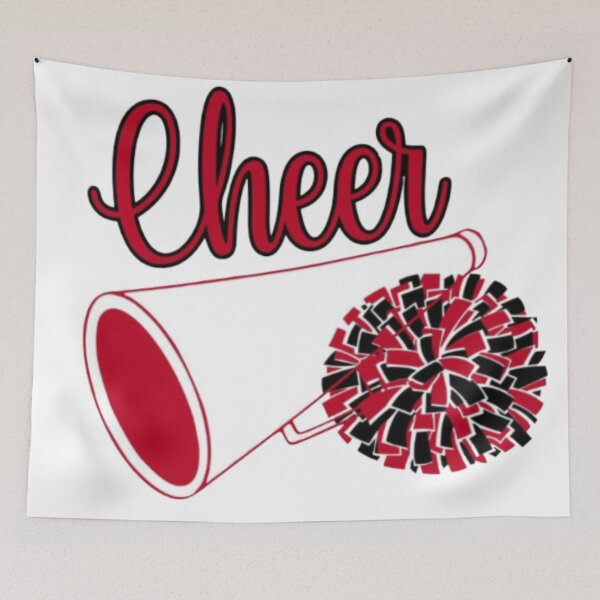 Item preview, Cute Cheer Design Red and Black designed and sold by shopsimply.