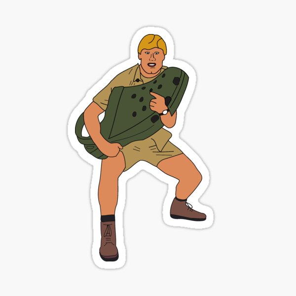 Crikey!  Sticker