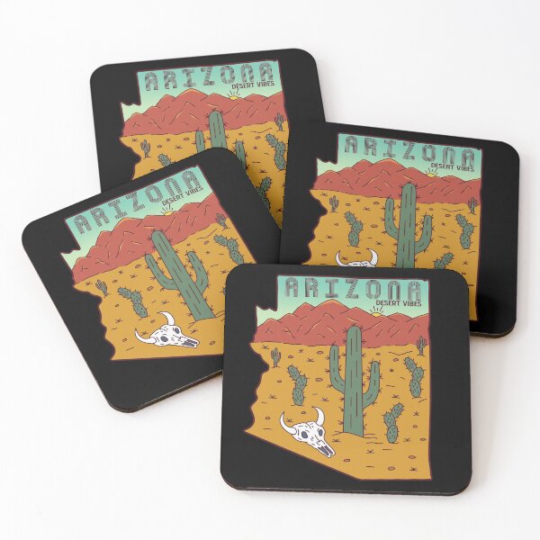Item preview, Arizona Cactus  state vintage designed and sold by Nature-mark.