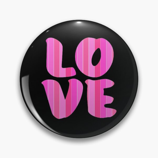Item preview, Letters spelling LOVE with colorful stripes designed and sold by With My Hands By K.