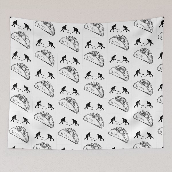 Item preview, Tacos and Hockey designed and sold by IswaryaSankar.