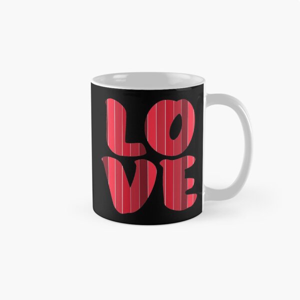 Item preview, Letters spelling LOVE with colorful stripes designed and sold by With My Hands By K.