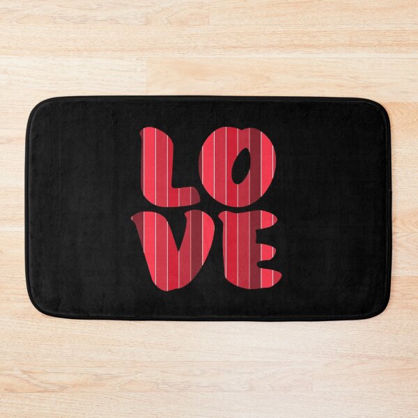 Item preview, Letters spelling LOVE with colorful stripes designed and sold by With My Hands By K.
