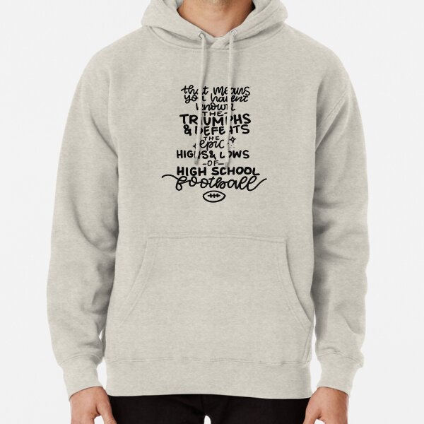 high school football hoodies