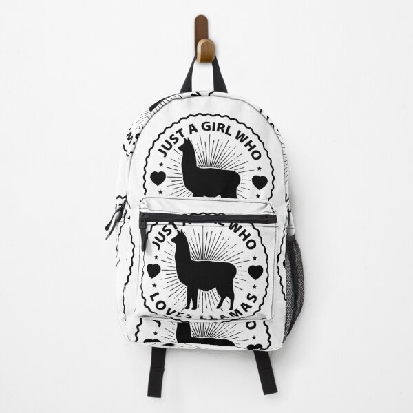 Item preview, Just A Girl Who Loves Llamas | Adorable Alpaca designed and sold by GravitiTees.