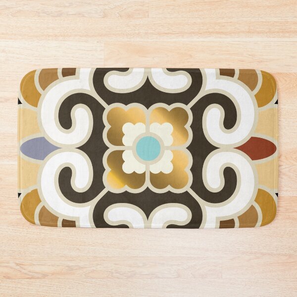 Item preview, Korean Traditional Beige Pattern Style 14 on Black BG designed and sold by FollowtheOrigin.