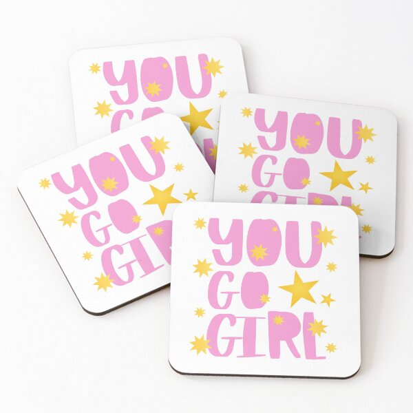 Item preview, You Go Girl Motivational Quote for Teens, Women, Girls Poster designed and sold by Zentropik.