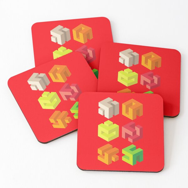 Item preview, CUBES bright vibrant CUBES designed and sold by JOHNC1.