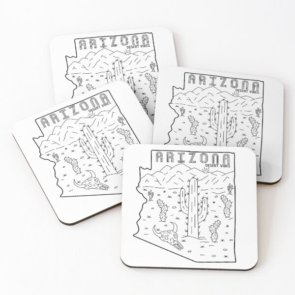 Item preview, Arizona Cactus vintage designed and sold by Nature-mark.
