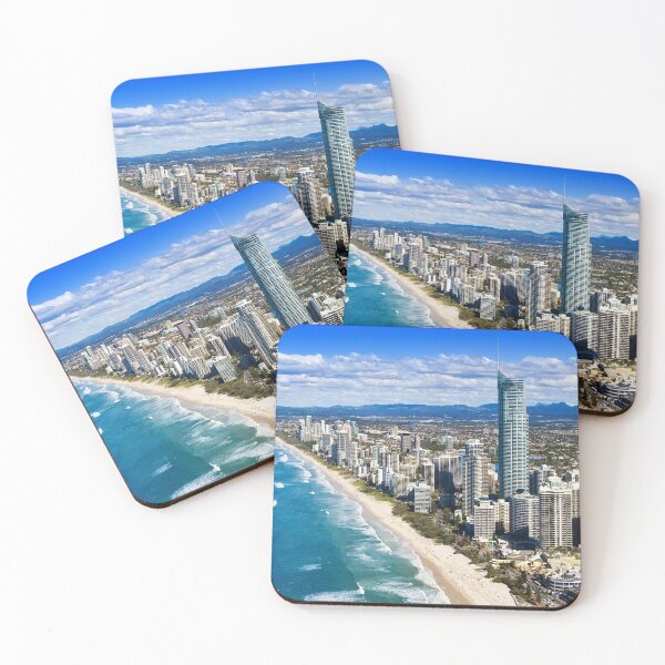 Item preview, Surfers Paradise from helicopter designed and sold by khals1.