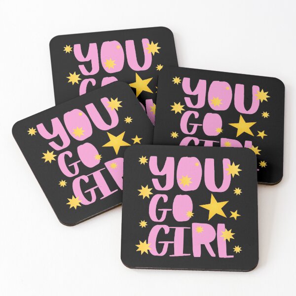 Item preview, You Go Girl Motivational Quote for Teens, Women, Girls  designed and sold by Zentropik.