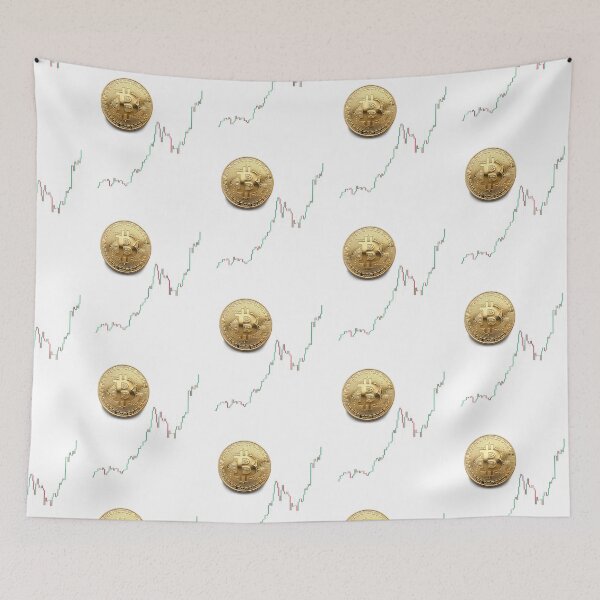 Item preview, Bitcoin rises again and again  designed and sold by shaynetwright.