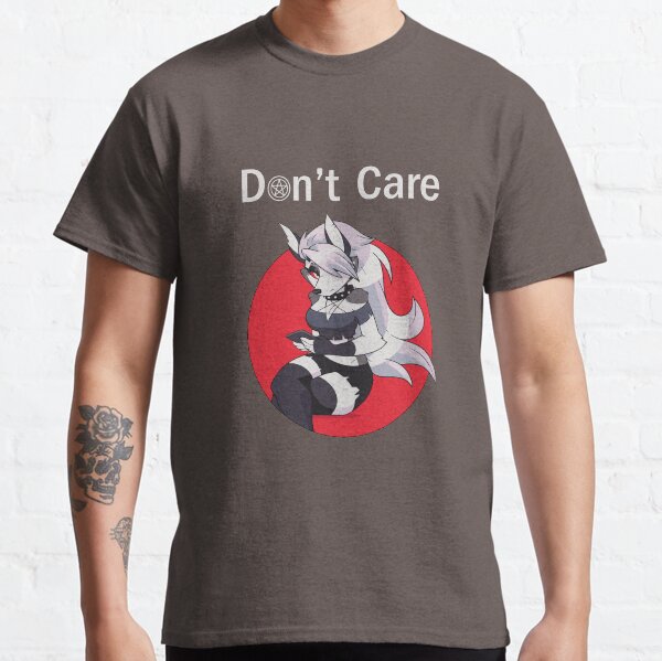 Helluva Boss Loona "Don't Care " (Dark) Classic T-Shirt