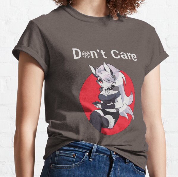 Helluva Boss Loona "Don't Care " (Dark) Classic T-Shirt