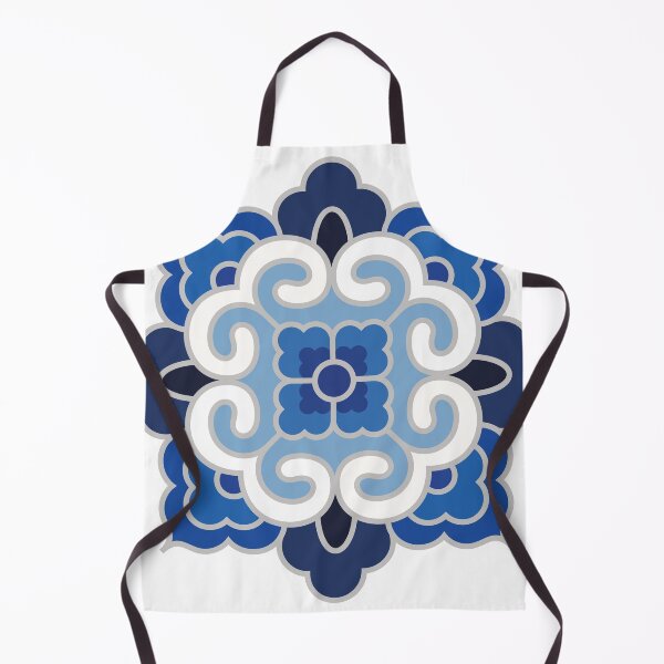 Item preview, Korean Traditional Beige Pattern Style 16 on White BG designed and sold by FollowtheOrigin.