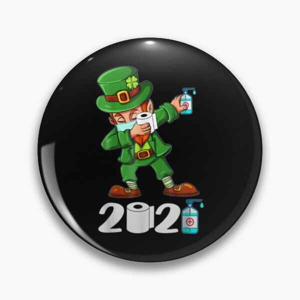 Item preview, St Patricks Day Dabbing Leprechaun In A Mask 2021 Funny  designed and sold by AnnaGails.