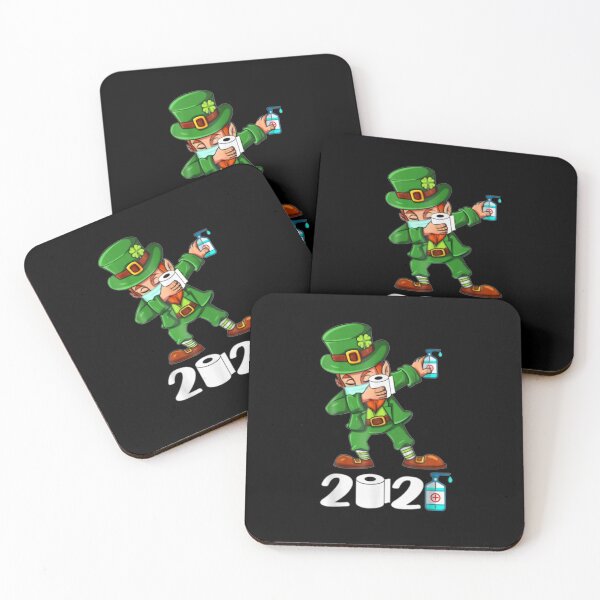 Item preview, St Patricks Day Dabbing Leprechaun In A Mask 2021 Funny  designed and sold by AnnaGails.