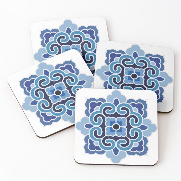 Item preview, Korean Traditional Beige Pattern Style 17 on White BG designed and sold by FollowtheOrigin.