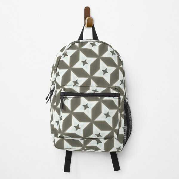 Item preview, White and brown Geometric pattern designed and sold by 'VARI'.