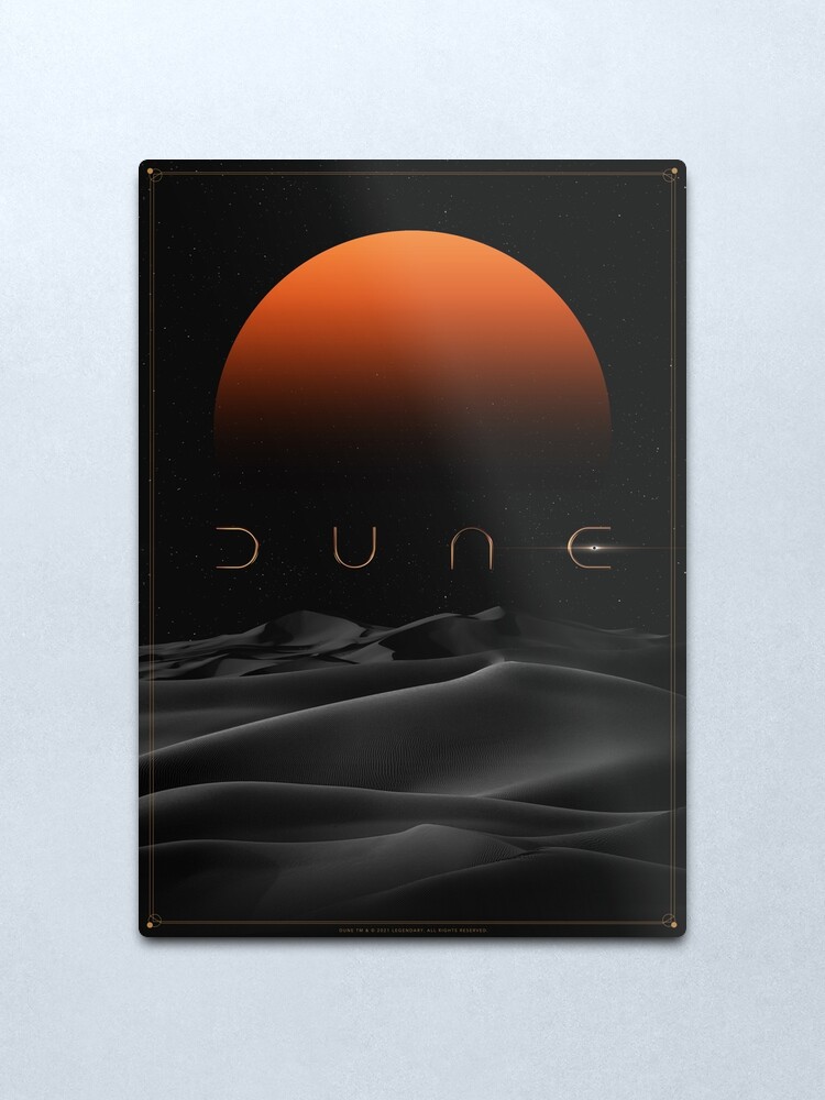 Alternate view of DUNE Sunset Metal Print