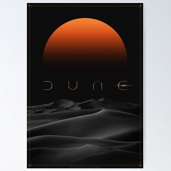 DUNE Sunset Poster