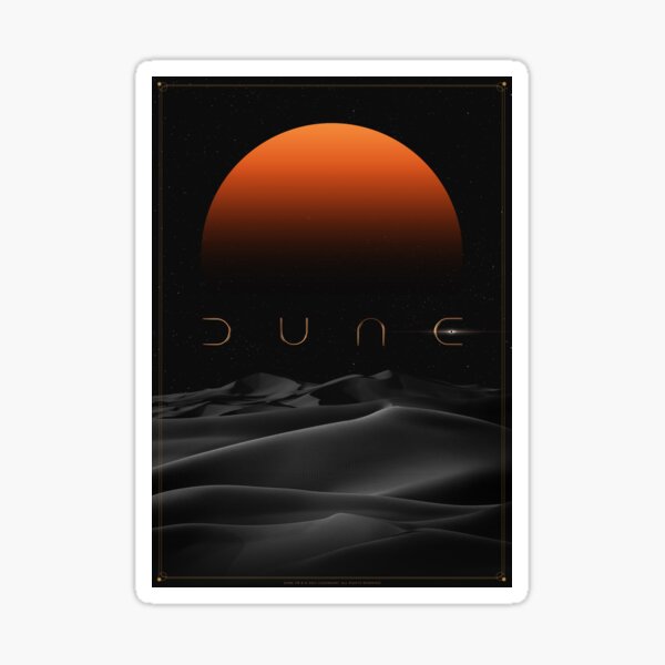 Vista previa del artículo con la obra «Atardecer DUNE», diseñado y vendido por RedLuxeVault.