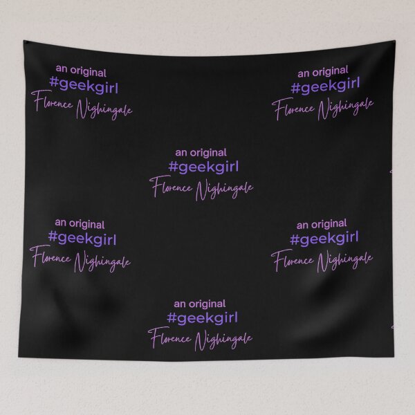 Item preview, An original #geekgirl  Florence Nightingale |  FAMOUS GEEKS  designed and sold by Le Plus Three.