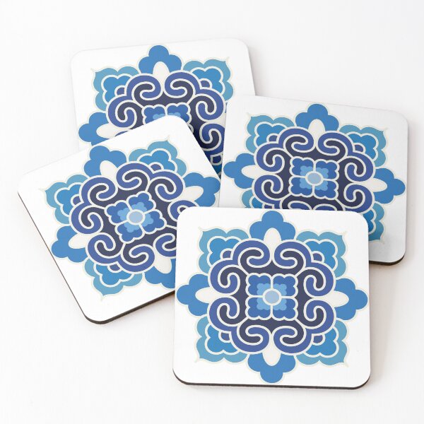 Item preview, Korean Traditional Beige Pattern Style 18 on White BG designed and sold by FollowtheOrigin.