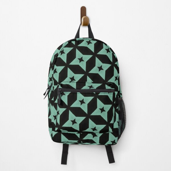 Item preview, Green and black Geometric pattern designed and sold by 'VARI'.