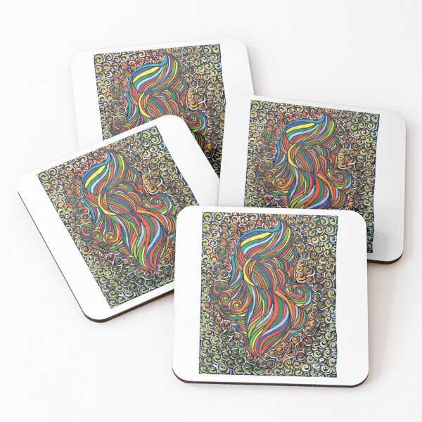 The Invisible Man Coasters (Set of 4)