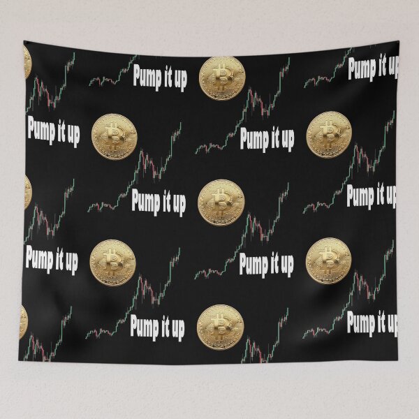 Item preview, Bitcoin got to pump it up - optimised for dark merch designed and sold by shaynetwright.