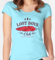Lost Boys Club // Peter Pan Women's Fitted Scoop T-Shirt