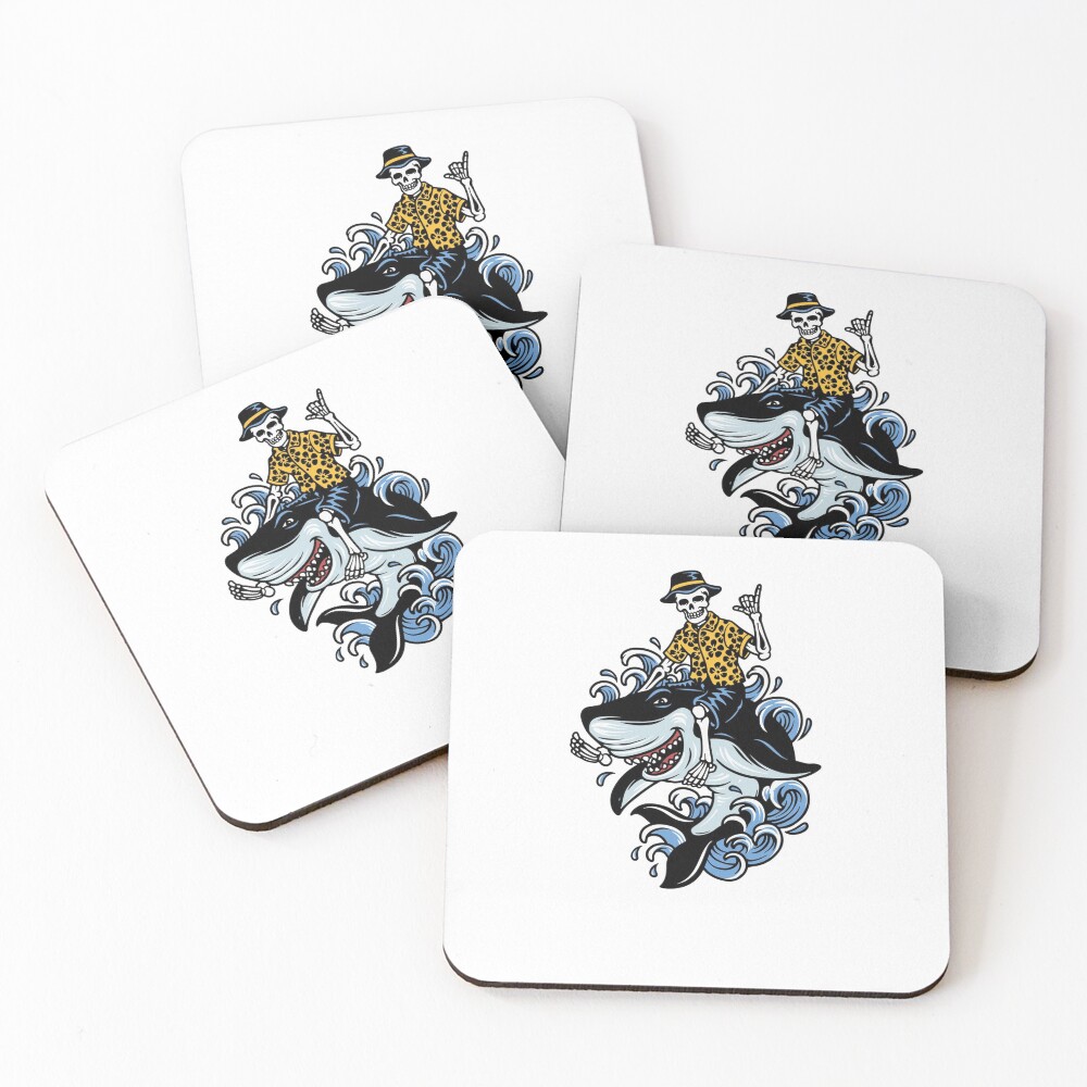 Item preview, Coasters (Set of 4) designed and sold by RedsStickerShop.