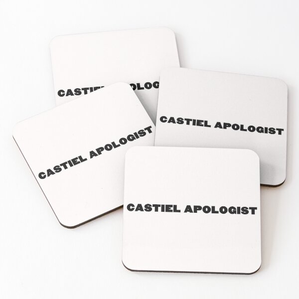 Item preview, CASTIEL APOLOGIST in Bold Black designed and sold by jennifersbodies.