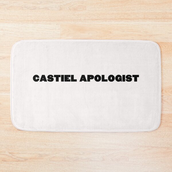 Item preview, CASTIEL APOLOGIST in Bold Black designed and sold by jennifersbodies.