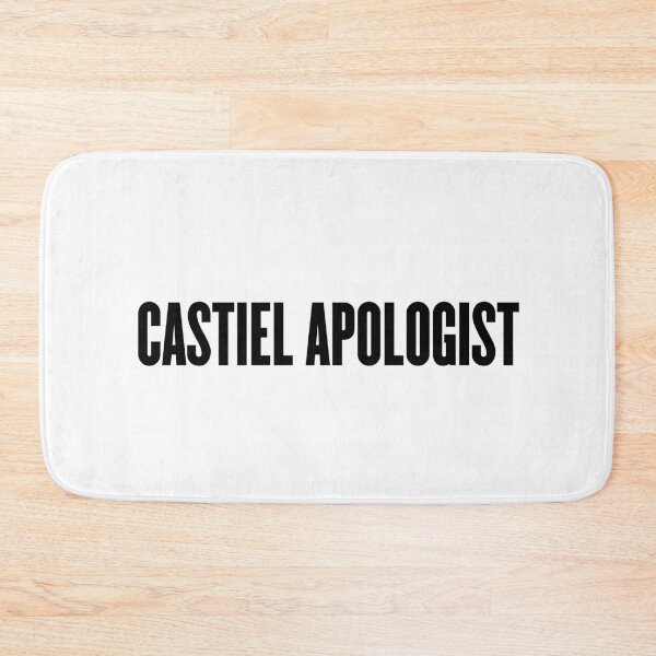 Item preview, CASTIEL APOLOGIST in Black designed and sold by jennifersbodies.