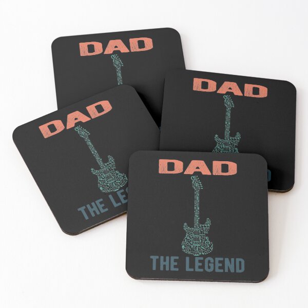 Item preview, Dad The Guitar Legend Distressed designed and sold by Home-Spirit.
