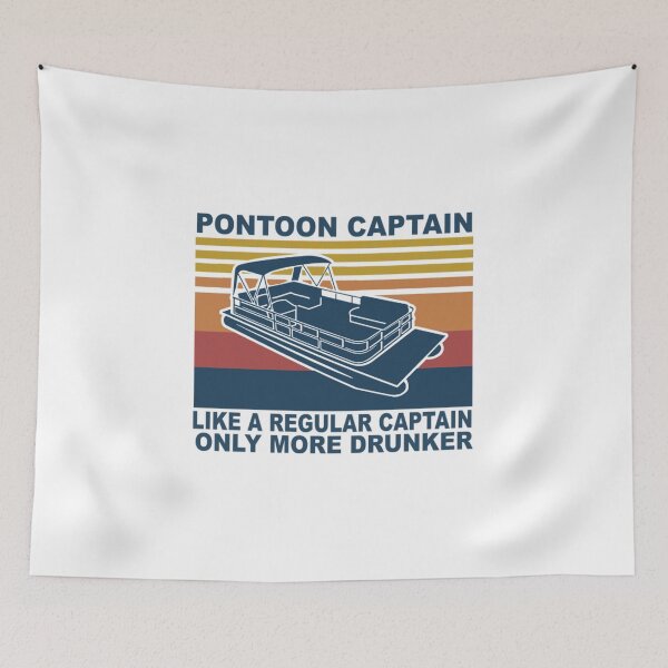 Item preview, Pontoon Captain Like A regular Captain Only More Drunker Vintage  designed and sold by st2mm2903.