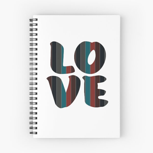 Item preview, Letters spelling LOVE with colorful stripes designed and sold by With My Hands By K.
